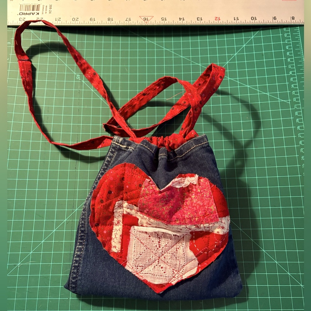 Vintage Jeans Pouch